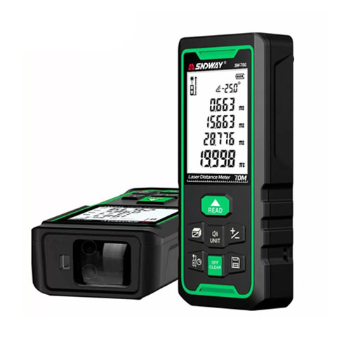 MÁY ĐO KHOẢNG CÁCH laser SNDWAY SW-70G 70m TIA XANH